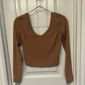 Lululemon Align Women's Brown Long Sleeve Top